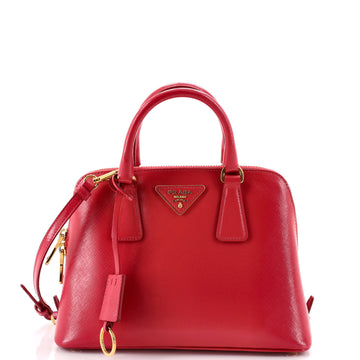 Prada Promenade Bag Vernice Saffiano Leather Small