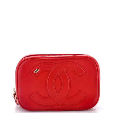Chanel CC Mania Zip Around Belt Bag Lambskin