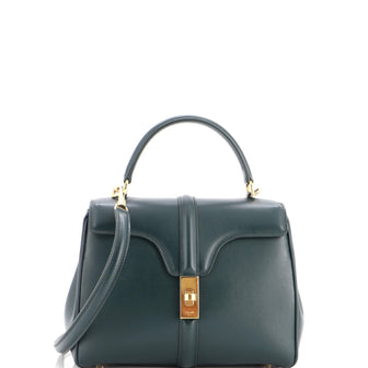 Celine 16 Top Handle Bag Smooth Calfskin Small