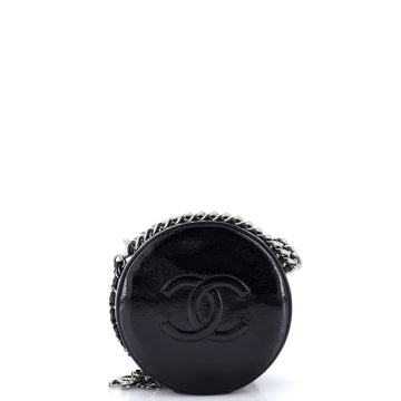 Chanel Round as Earth Crossbody Bag Patent