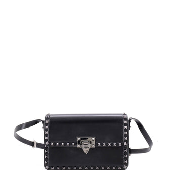 Valentino Garavani Rockstud23 Shoulder Bag Leather East West