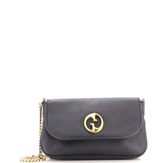 Gucci 1973 Chain Shoulder Bag Leather Medium