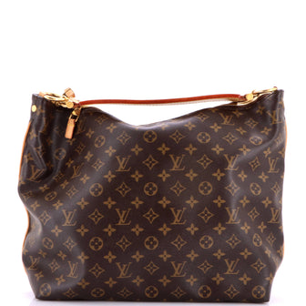 Louis Vuitton Sully Handbag Monogram Canvas MM