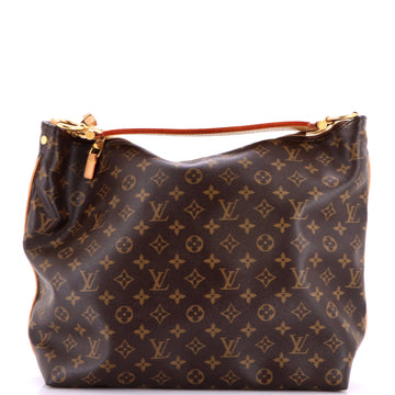 Louis Vuitton Sully Handbag Monogram Canvas MM