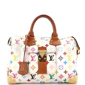 Louis Vuitton Speedy Handbag Monogram Multicolor 30