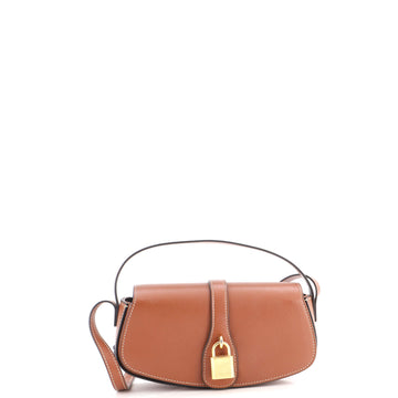 Celine Tabou Clutch with Strap Smooth Calfskin