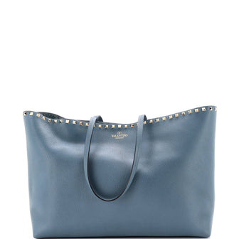 Valentino Garavani Rockstud Shopper Tote Leather Large