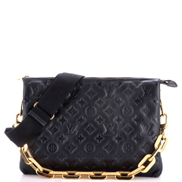 Louis Vuitton Coussin Bag Monogram Embossed Lambskin MM