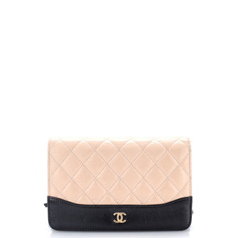 Chanel Gabrielle Wallet on Chain Quilted Aged Calfskin