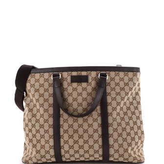 Gucci Joy Convertible Tote GG Canvas Large