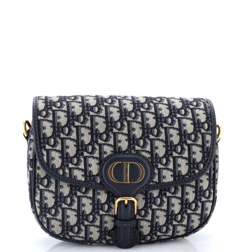 Christian Dior Bobby Flap Bag Oblique Canvas Medium