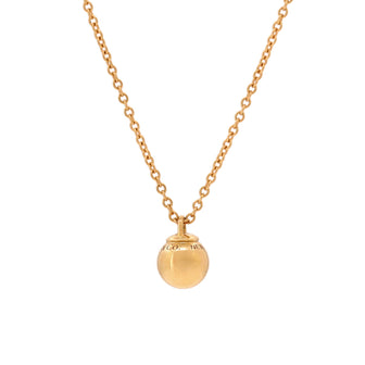 Tiffany & Co. HardWear Ball Pendant Necklace 18K Rose Gold 8mm
