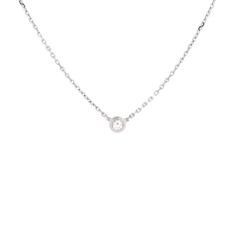 Cartier Cartier D'Amour Pendant Necklace 18K White Gold and Diamond XS