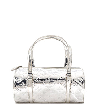 Louis Vuitton Papillon Handbag Monogram Miroir PVC 26