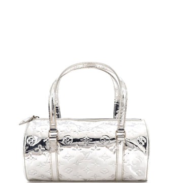 Louis Vuitton Papillon Handbag Monogram Miroir PVC 26