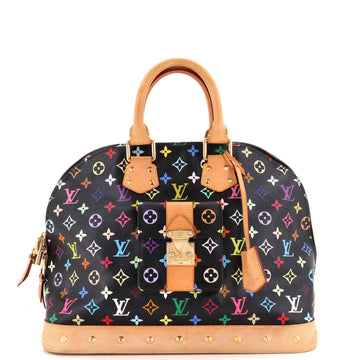 Louis Vuitton Alma Handbag Monogram Multicolor GM