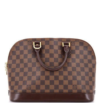 Louis Vuitton Vintage Alma Handbag Damier PM