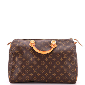 Louis Vuitton Speedy Handbag Monogram Canvas 35