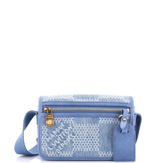 Louis Vuitton Bosphore Wearable Wallet 3D Damier Giant Denim