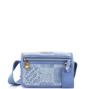 Louis Vuitton Bosphore Wearable Wallet 3D Damier Giant Denim