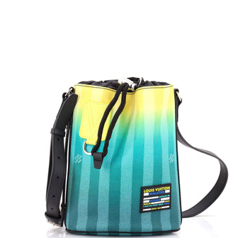 Louis Vuitton Sac Marin Bag Limited Edition Gradient Damier Stripes BB