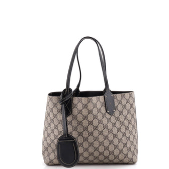 Gucci Reversible Tote GG Print Leather Small