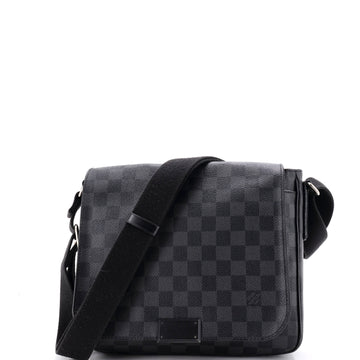 Louis Vuitton District Messenger Bag Damier Graphite PM