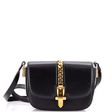Gucci Sylvie 1969 Shoulder Bag Leather Mini