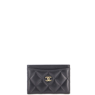 Chanel Classic Card Holder Quilted Lambskin