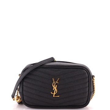 Saint Laurent Lou Camera Bag Matelasse Chevron Leather Mini