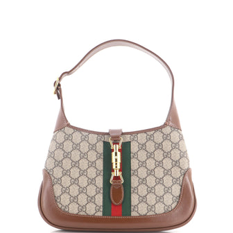 Gucci Jackie 1961 Hobo GG Coated Canvas Small