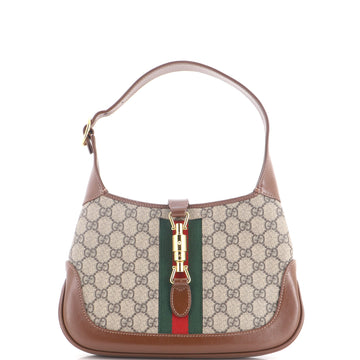 Gucci Jackie 1961 Hobo GG Coated Canvas Small