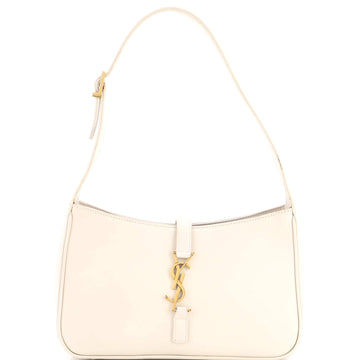 Saint Laurent Le 5 a 7 Hobo Leather Small