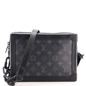 Louis Vuitton Soft Trunk Bag Monogram Eclipse Canvas
