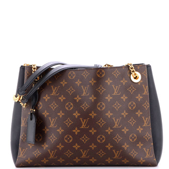 Louis Vuitton Surene Handbag Monogram Canvas with Leather MM