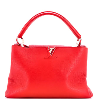 Louis Vuitton Capucines Bag Leather PM