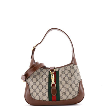 Gucci Jackie 1961 Hobo GG Coated Canvas Small