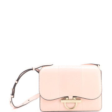 Salvatore Ferragamo Joanne Shoulder Bag Snakeskin Medium