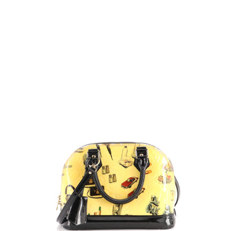 Louis Vuitton Alma Handbag Limited Edition Monogram Vernis BB