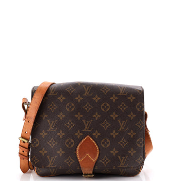 Louis Vuitton Cartouchiere Handbag Monogram Canvas GM