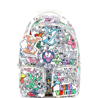 Louis Vuitton Multipocket Backpack Limited Edition Monogram Comics Canvas