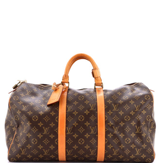 Louis Vuitton Keepall Bag Monogram Canvas 50