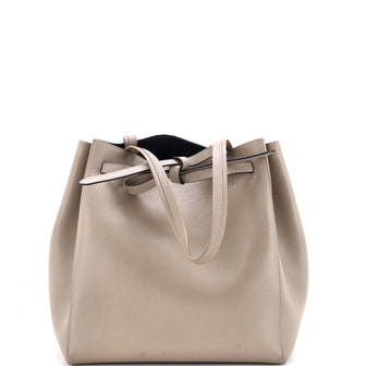 Celine Phantom Tie Cabas Tote Leather Medium
