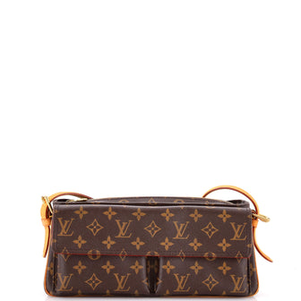 Louis Vuitton Viva Cite Handbag Monogram Canvas MM
