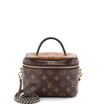 Louis Vuitton Vanity Handbag Reverse Monogram Canvas PM