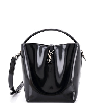 Saint Laurent Le 37 Bucket Bag Patent