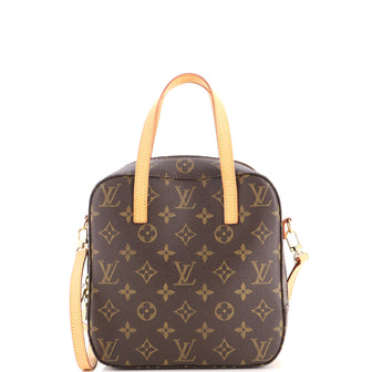 Louis Vuitton Spontini Handbag Monogram Canvas