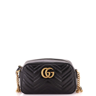 Gucci GG Marmont Shoulder Bag Matelasse Leather Small