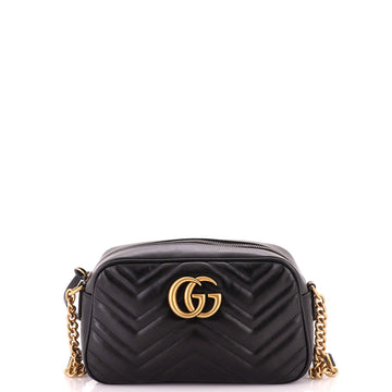Gucci GG Marmont Shoulder Bag Matelasse Leather Small
