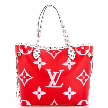 Louis Vuitton Neverfull NM Tote Limited Edition Colored Monogram Giant MM